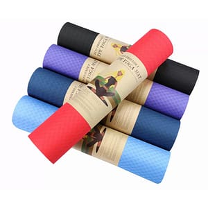 TPE Yoga Mat 6mm Eco-Friendly Best Yoga Mat (Mono-Color)
