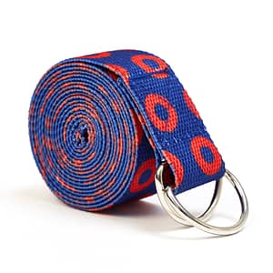 Yoga Belt Strap Best Quality Printed D-Ring Yoga Straps 6 Feet